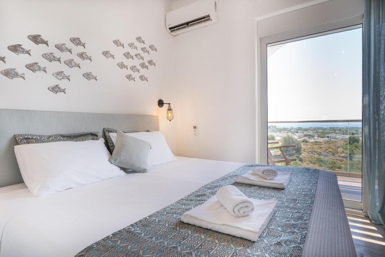 Muses Of Art Villas Afantou Bagian luar foto