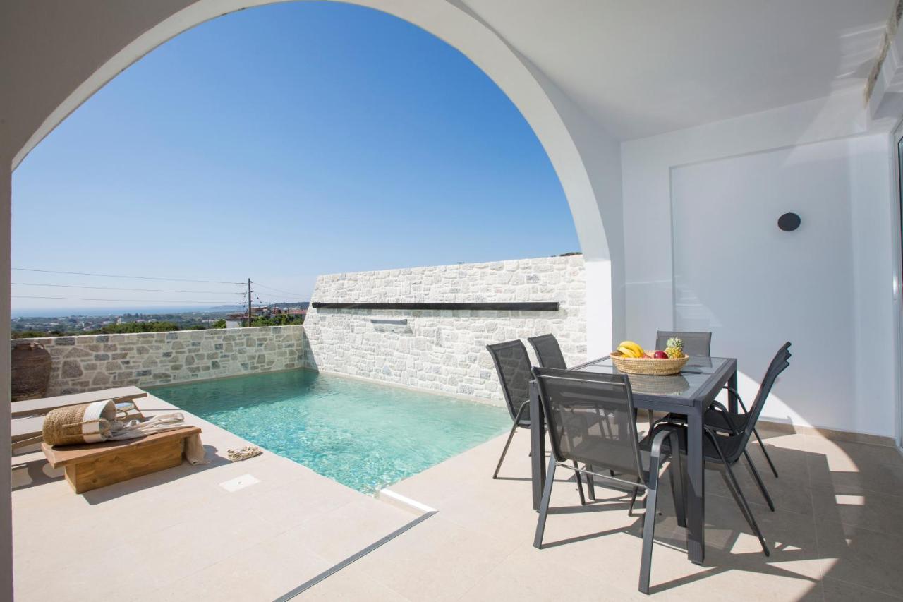 Muses Of Art Villas Afantou Bagian luar foto