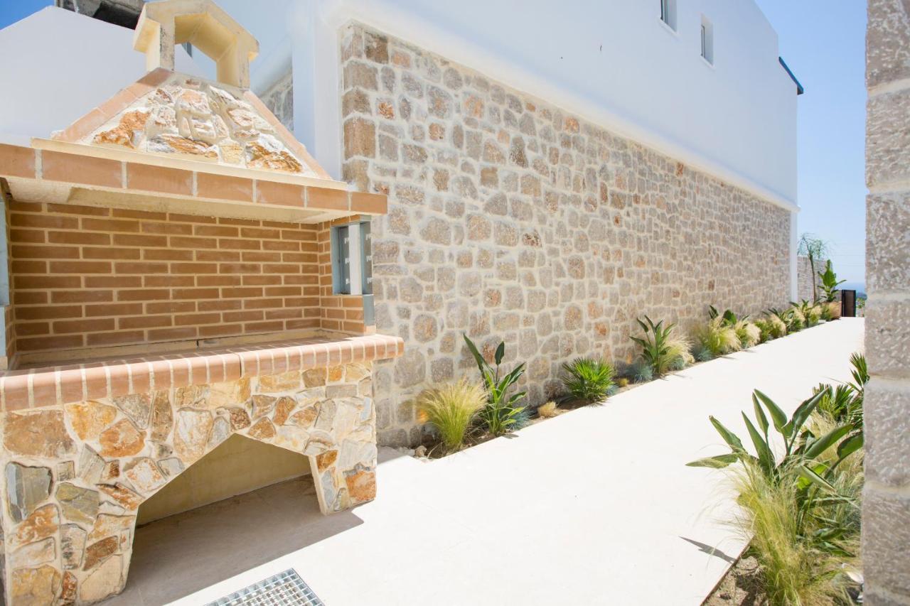 Muses Of Art Villas Afantou Bagian luar foto