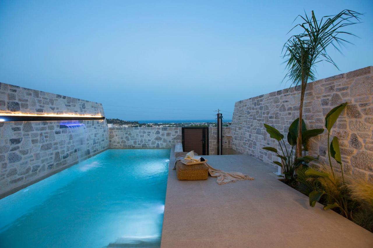 Muses Of Art Villas Afantou Bagian luar foto