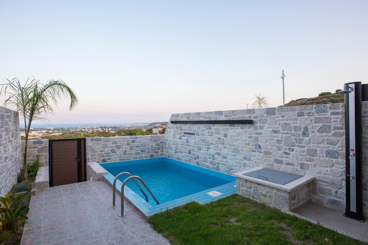 Muses Of Art Villas Afantou Bagian luar foto